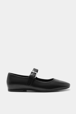 Assembly Label - Romee Leather Flat, Black