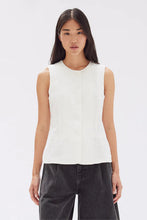 Assembly Label - Calla Linen Top, Antique White