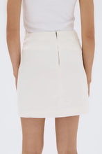 Assembly Label - Zoey Twill Mini Skirt, Cream