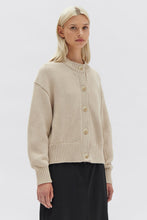 Assembly Label - Ava Knit Cardigan, Natural