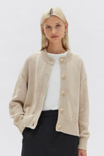 Assembly Label - Ava Knit Cardigan, Natural