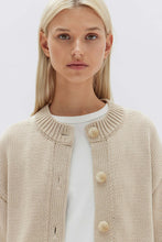 Assembly Label - Ava Knit Cardigan, Natural