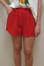 By Frankie - Racer Shorts, Red