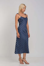 Blak - Bow Slip, Navy White Pinstripe