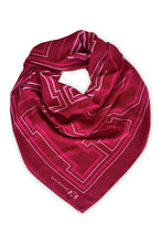 Dark Hampton - Prentice Cashmere Blend Scarf, Burgundy