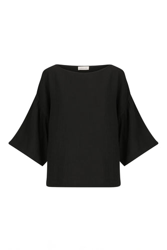 Dominique Healy - Bella Blouse, Black