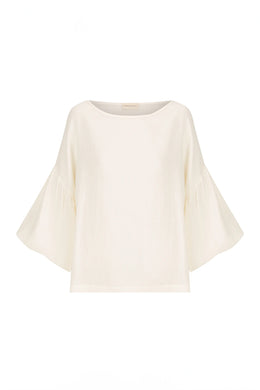 Dominique Healy - Bella Blouse, Cream