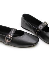 La Tribe - Eilwen Ballet Flat, Black/ Silver