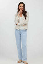 Humidity - Bella Linen Jacket, Natural