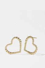 Meadowlark - Fizzy Heart Earring Medium, Gold Plated