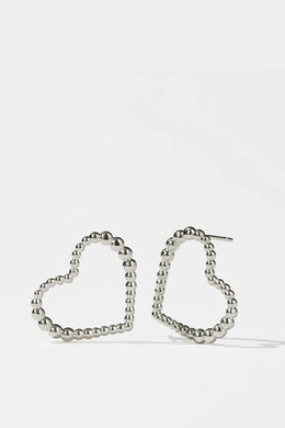 Meadowlark - Fizzy Heart Earring Medium, Sterling Silver