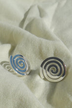 Meadowlark - Spiral Earrings Medium, Sterling Silver