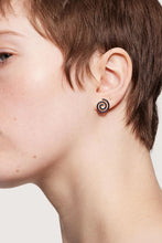 Meadowlark - Spiral Studs, Sterling Silver