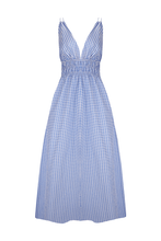 Ruby - Hero Maxi Dress, Blue Gingham