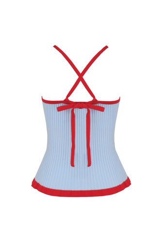 Ruby - Rina Tank, Blue Cherry