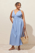 Ruby - Hero Maxi Dress, Blue Gingham