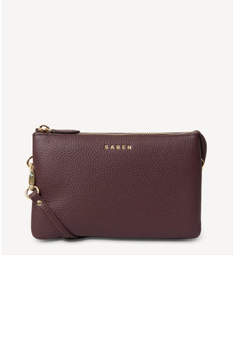 Saben - Tilly Crossbody Bag, Merlot