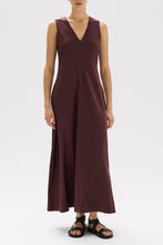 Assembly Label - Thalia V-Neck Maxi Dress, Fig