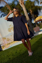 Thing Thing - Nova Dress, Navy Check