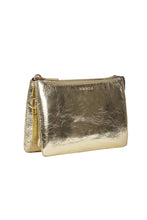 Saben - Tilly Crossbody Bag, Light Gold Crinkle