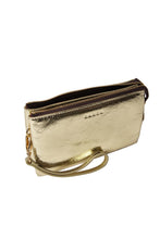 Saben - Tilly Crossbody Bag, Light Gold Crinkle