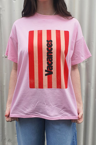 By Frankie - Vacances T Shirt, Pink