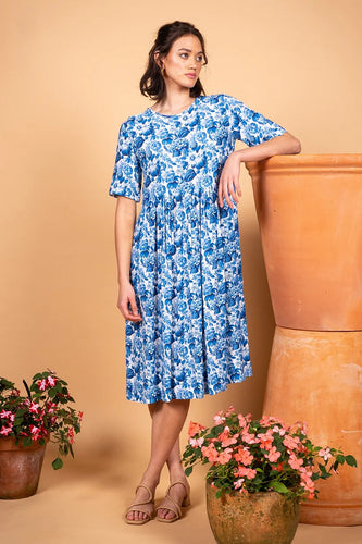 Wilson Trollope - Otama Dress S/S, Talavera Floral