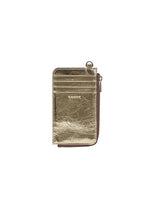 Saben - Winona Card Holder, Gold Crinkle