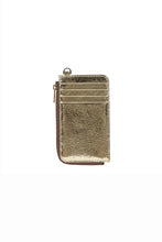 Saben - Winona Card Holder, Gold Crinkle