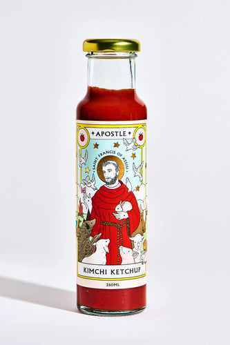 Apostle Hot Sauce - Saint Francis of Assisi, Kimchi Ketchup