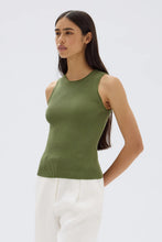 Assembly Label - Faye Knit Tank, Pandan