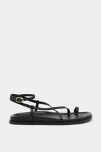 Assembly Label - Hilary Leather Sandal, Black