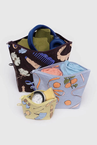 Baggu - Go Pouch Set, Get Ready With Me