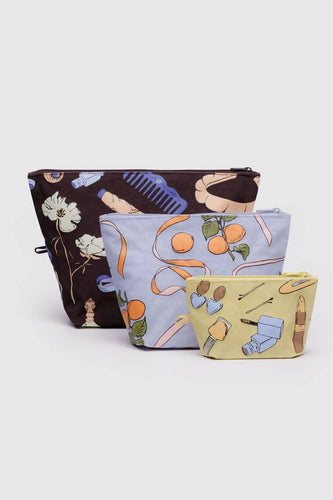 Baggu - Go Pouch Set, Get Ready With Me