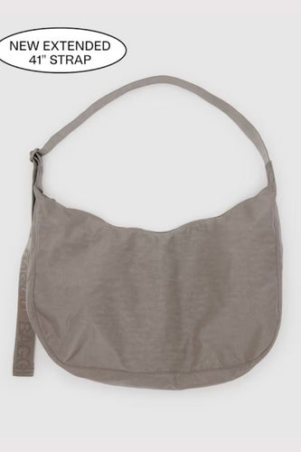 Baggu - Large Nylon Crescent Bag, Dove