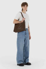 Baggu - Recycled Leather Shoulder Bag, Brown