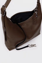 Baggu - Recycled Leather Shoulder Bag, Brown