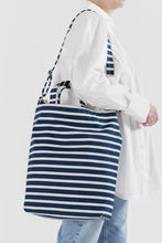 Baggu - Zip Duck Bag, Navy Stripe