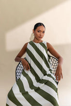 Blak - Finally Here Dress, Mint Ivory Stripe
