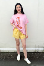 By Frankie - Cowboy Boot T Shirt Set, Pink/Yellow Gingham