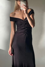 Dominique Healy - Niveah Dress, Black Rib