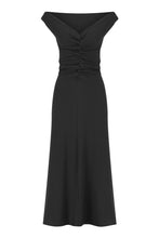 Dominique Healy - Niveah Dress, Black Rib