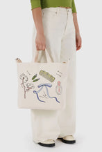 Baggu - Horizontal Zip Duck Bag, Embroidered Get Ready With Me