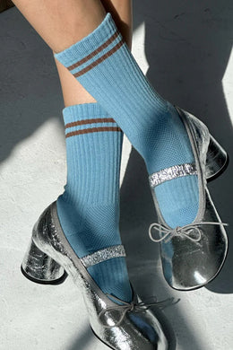 Le Bon Shoppe - Boyfriend Socks, Powder Blue