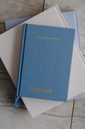 Olive + Page - One Hundred Days Of Gratitude Journal, Sky