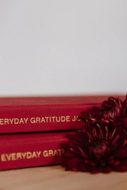 Olive + Page - One Hundred Days Of Gratitude Journal, Wine