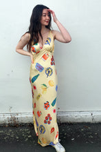 By Frankie - Tomato and Pasta Maxi Dress, Yellow