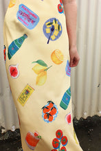 By Frankie - Tomato and Pasta Maxi Dress, Yellow