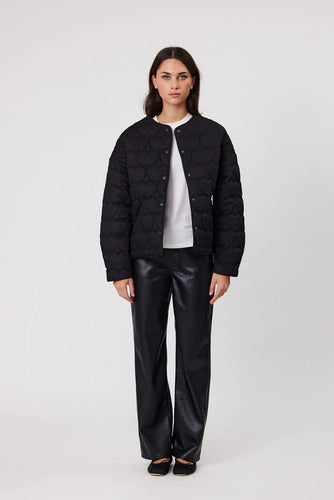 Remain - Ava Quilted Jacket, Black