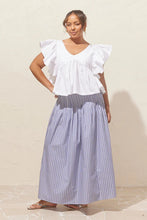 Ruby - Sandler Skirt, Navy Stripe